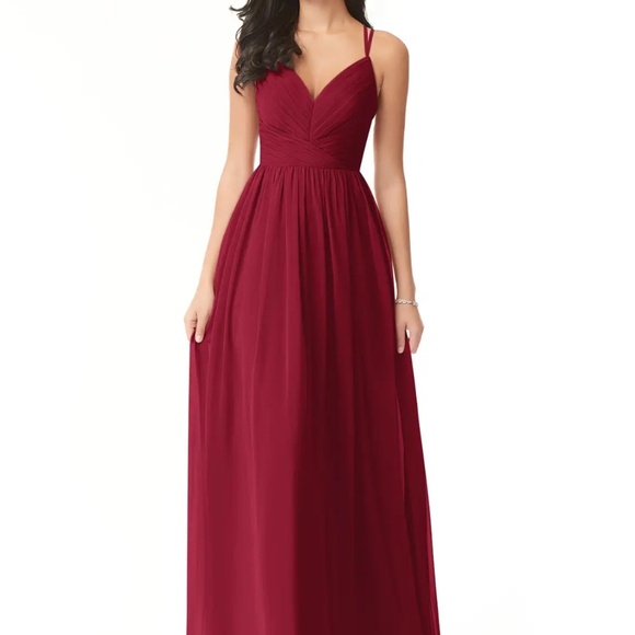 AZAZIE CRYSTAL CABERNET DRESS - Picture 1 of 5